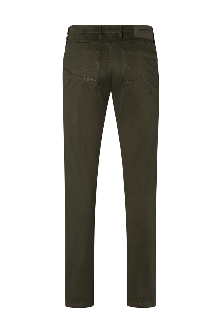 HAKRO Chinohose X-Stretch - olive