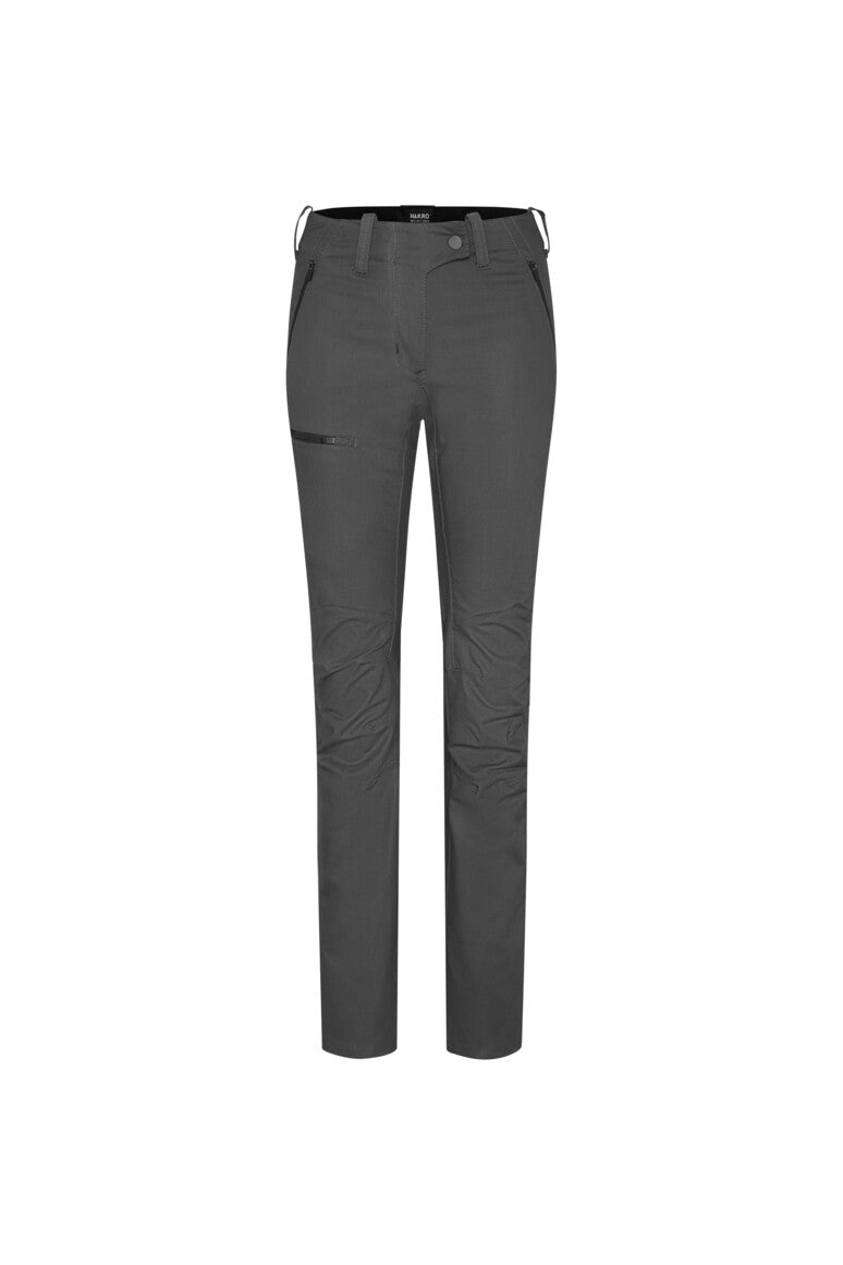 HAKRO Damen Performancehose ECO - karbongrau