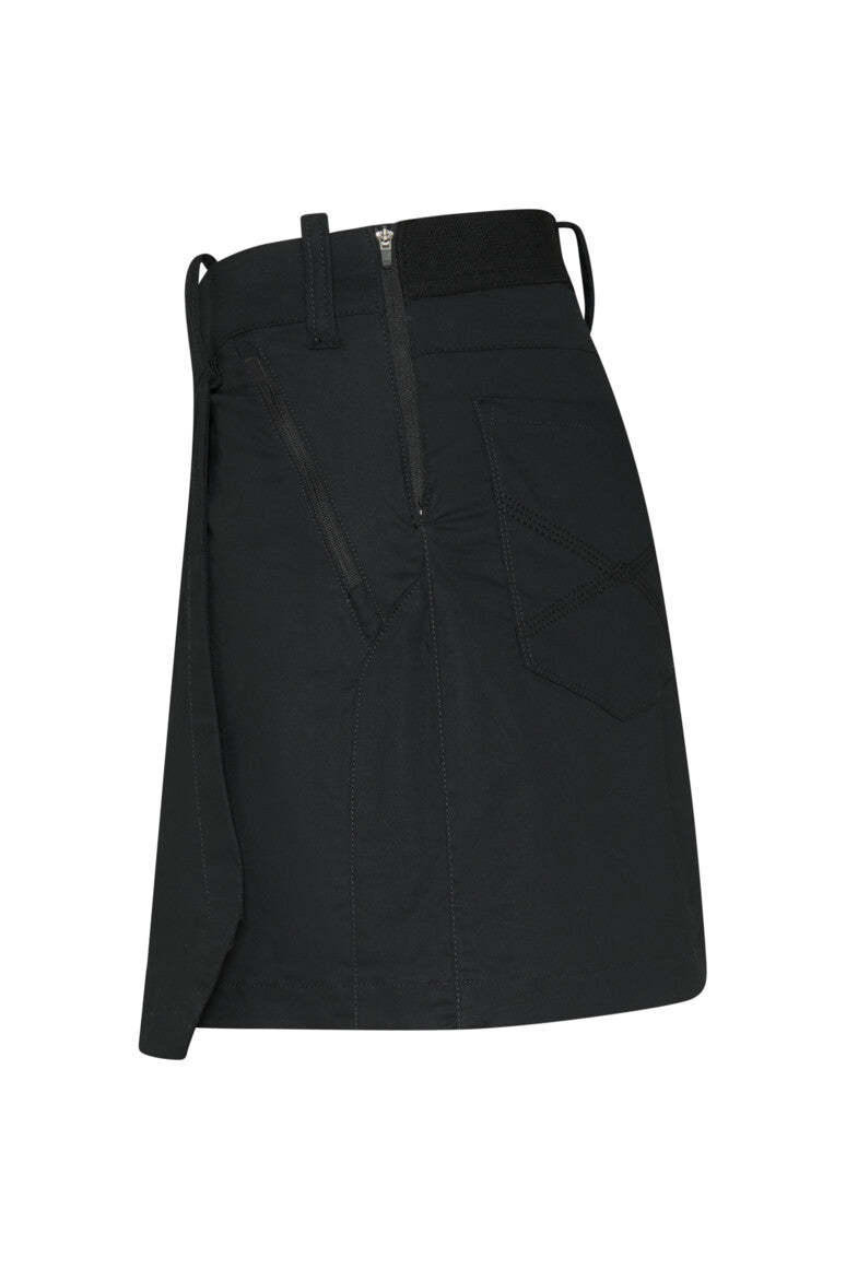 HAKRO Damen Performanceskort ECO - schwarz