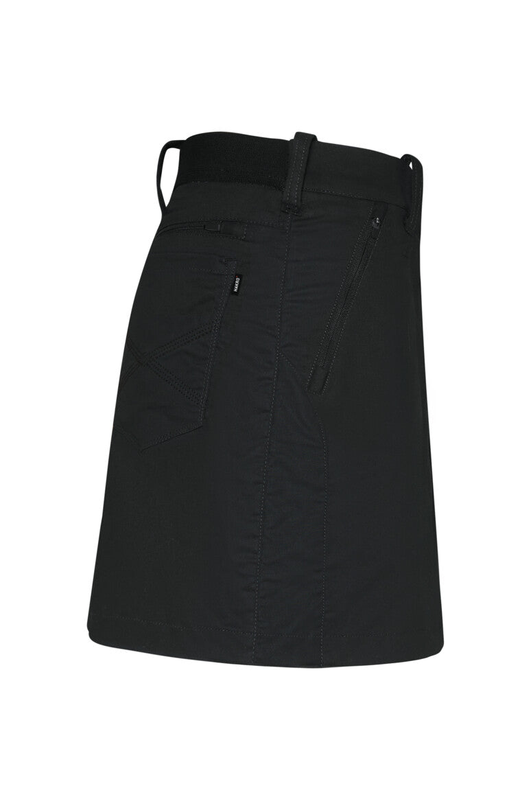 HAKRO Damen Performanceskort ECO - schwarz