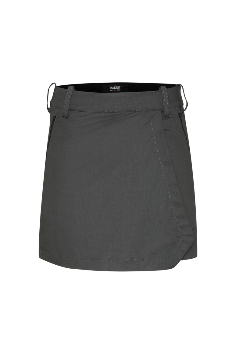 HAKRO Damen Performanceskort ECO - karbongrau