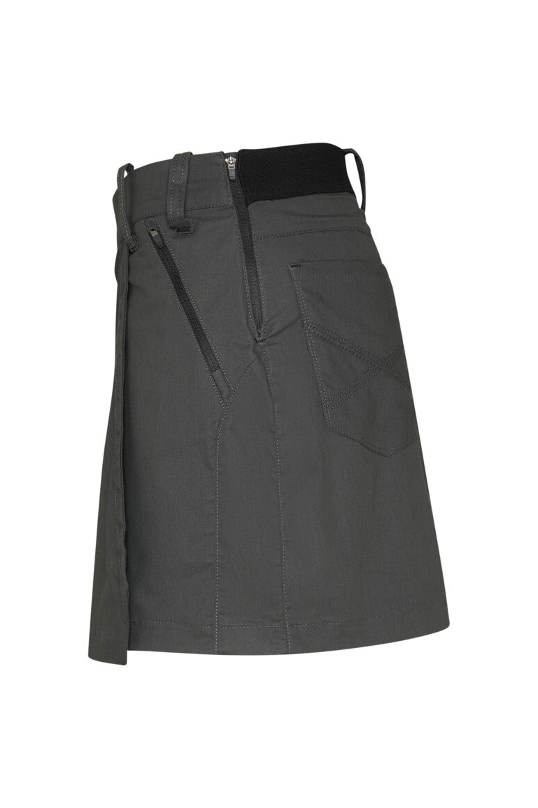 HAKRO Damen Performanceskort ECO - karbongrau