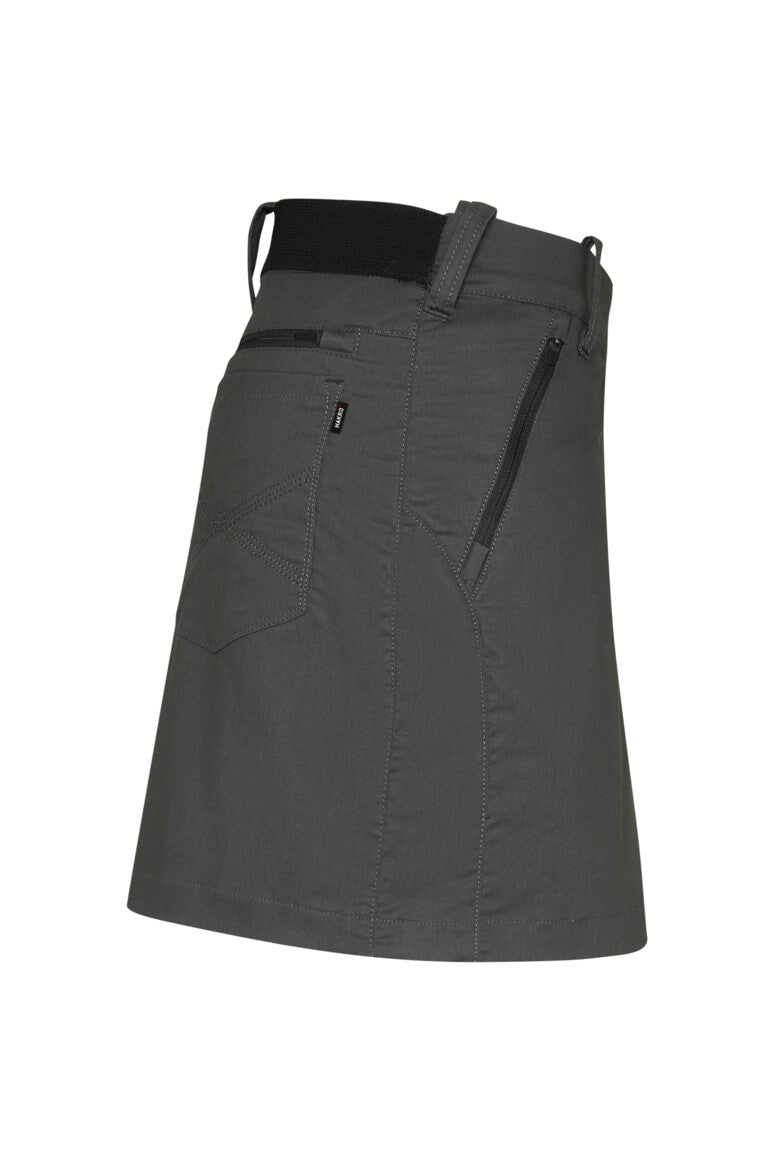 HAKRO Damen Performanceskort ECO - karbongrau