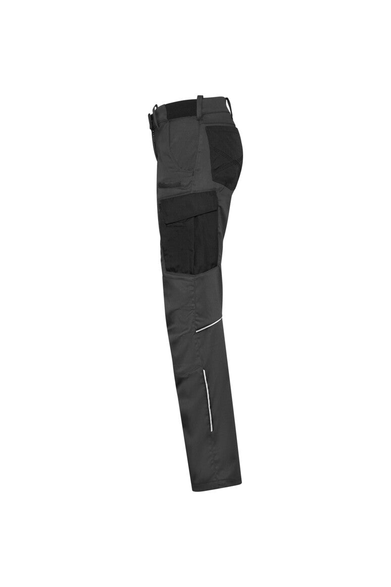 HAKRO Damen Worker-Performancehose ECO - karbongrau