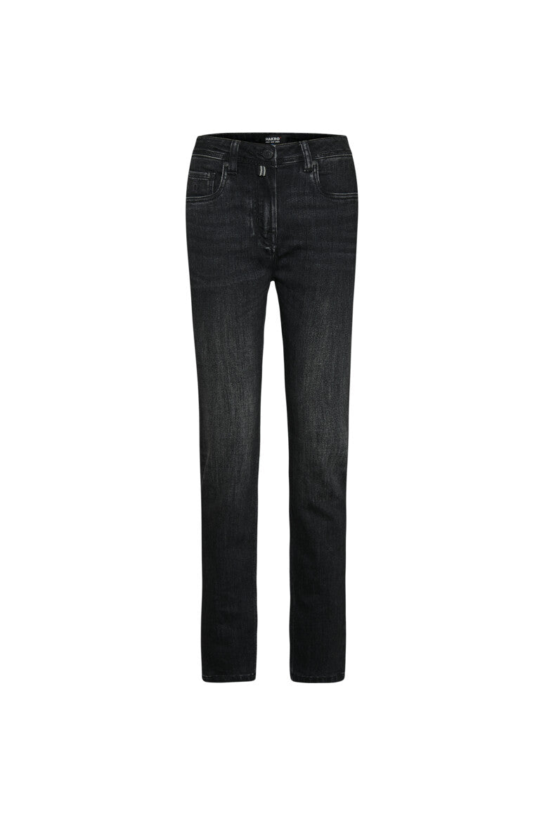 HAKRO Damen 5-Pocket-Jeanshose X-Stretch ECO - schwarz