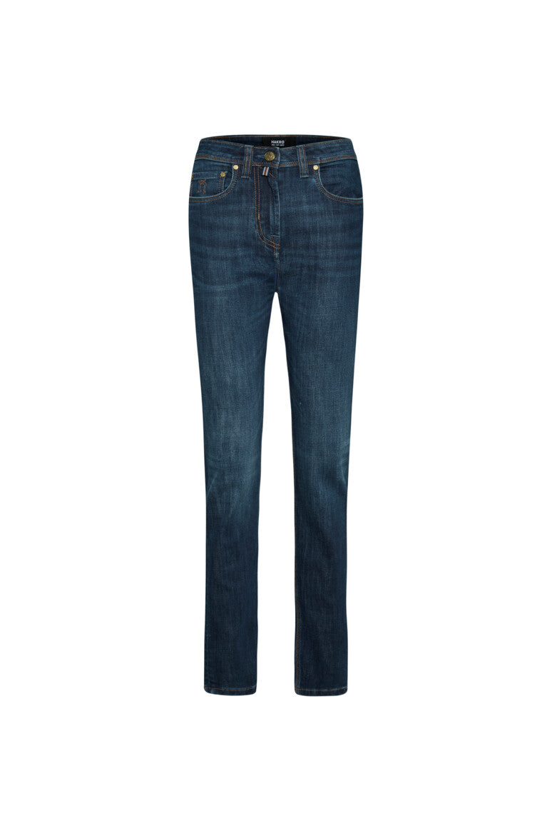 HAKRO Damen 5-Pocket-Jeanshose X-Stretch ECO - indigo