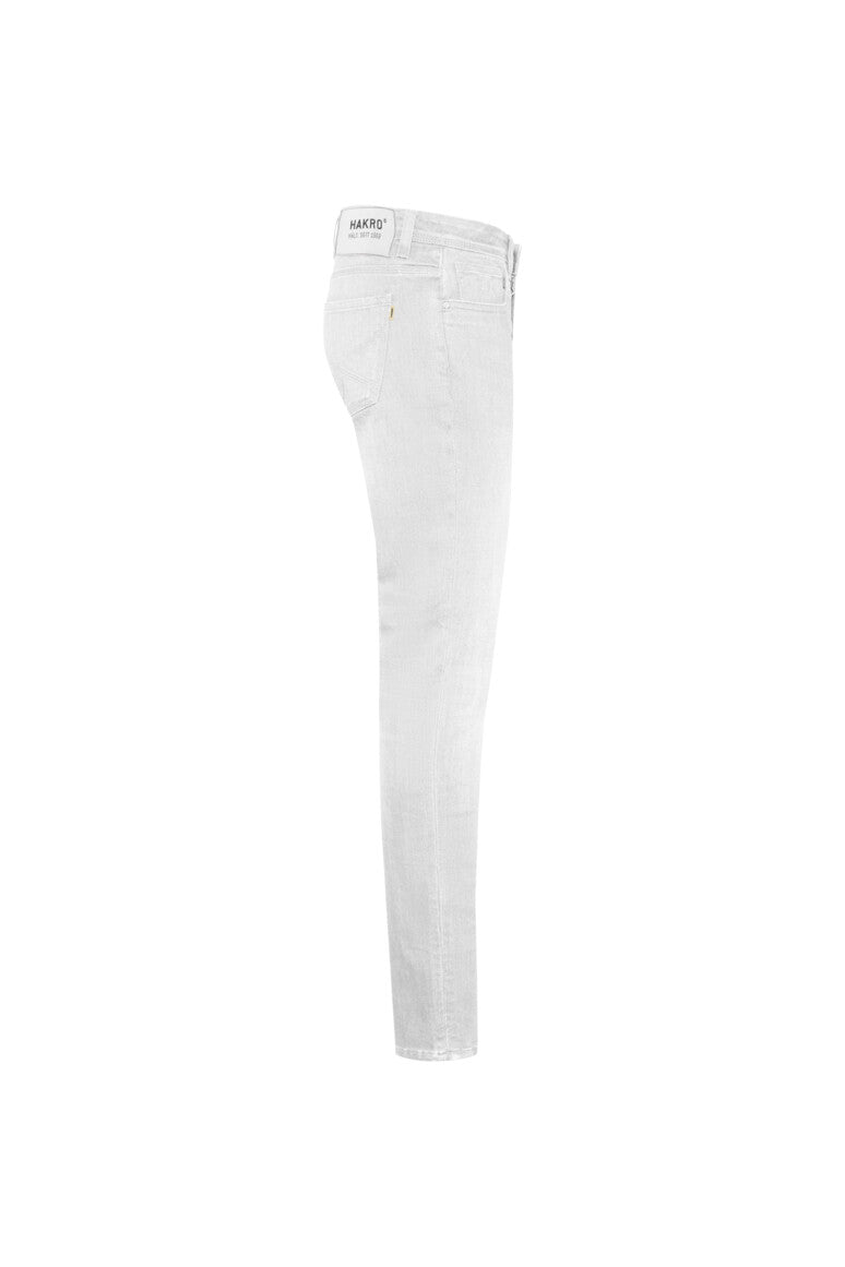 HAKRO 5-Pocket-Jeanshose X-Stretch ECO - weiß