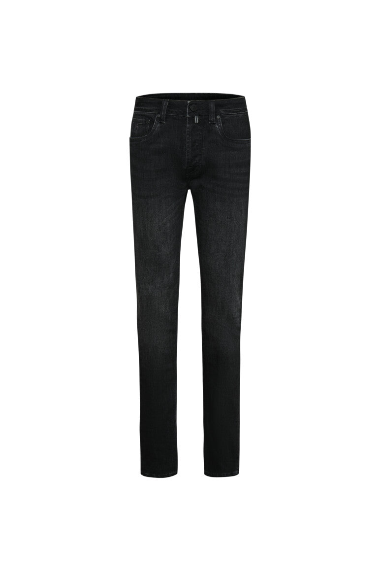 HAKRO 5-Pocket-Jeanshose X-Stretch ECO - schwarz