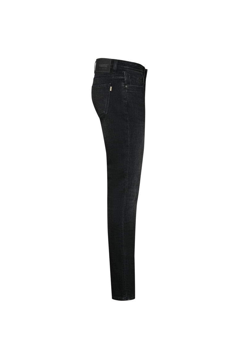 HAKRO 5-Pocket-Jeanshose X-Stretch ECO - schwarz