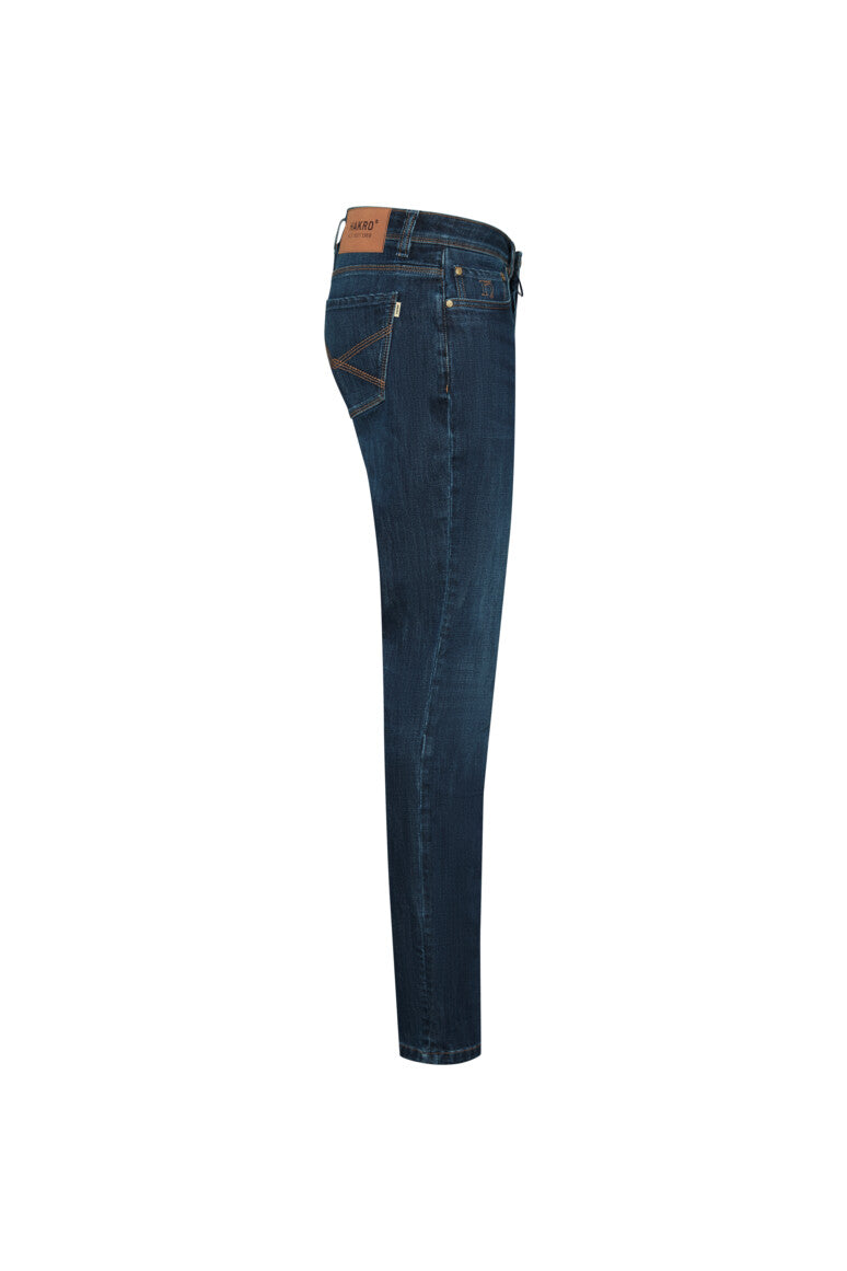 HAKRO 5-Pocket-Jeanshose X-Stretch ECO - indigo