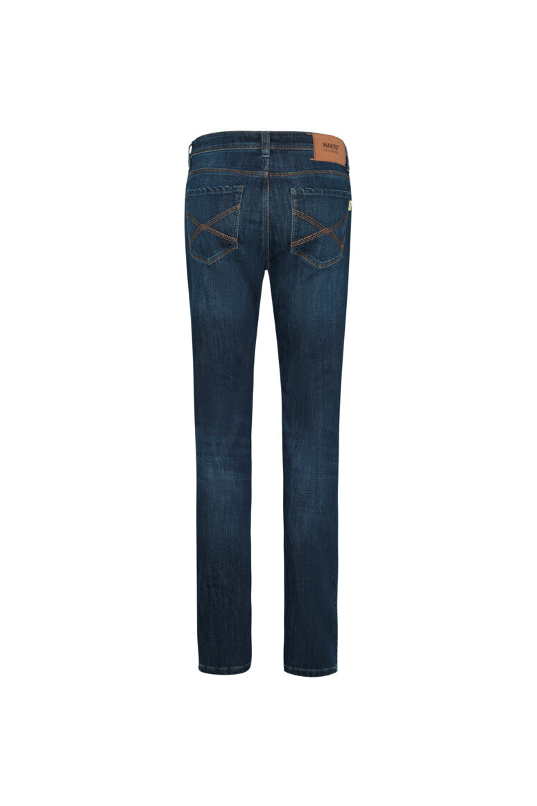 HAKRO 5-Pocket-Jeanshose X-Stretch ECO - indigo