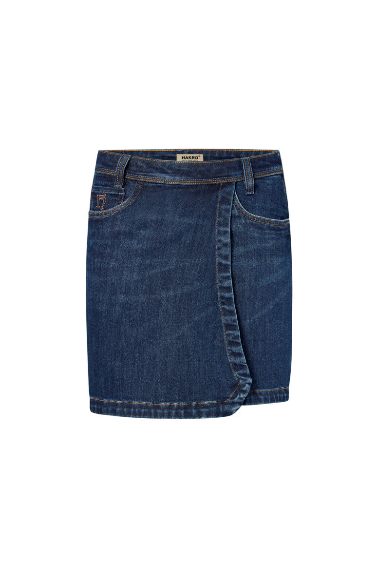 HAKRO Damen 5-Pocket-Jeansskort X-Stretch ECO - indigo