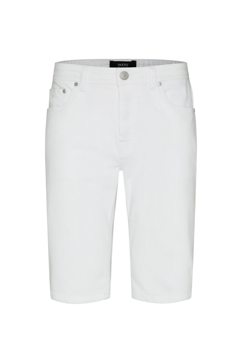 HAKRO 5-Pocket-Jeansshorts X-Stretch ECO - weiß