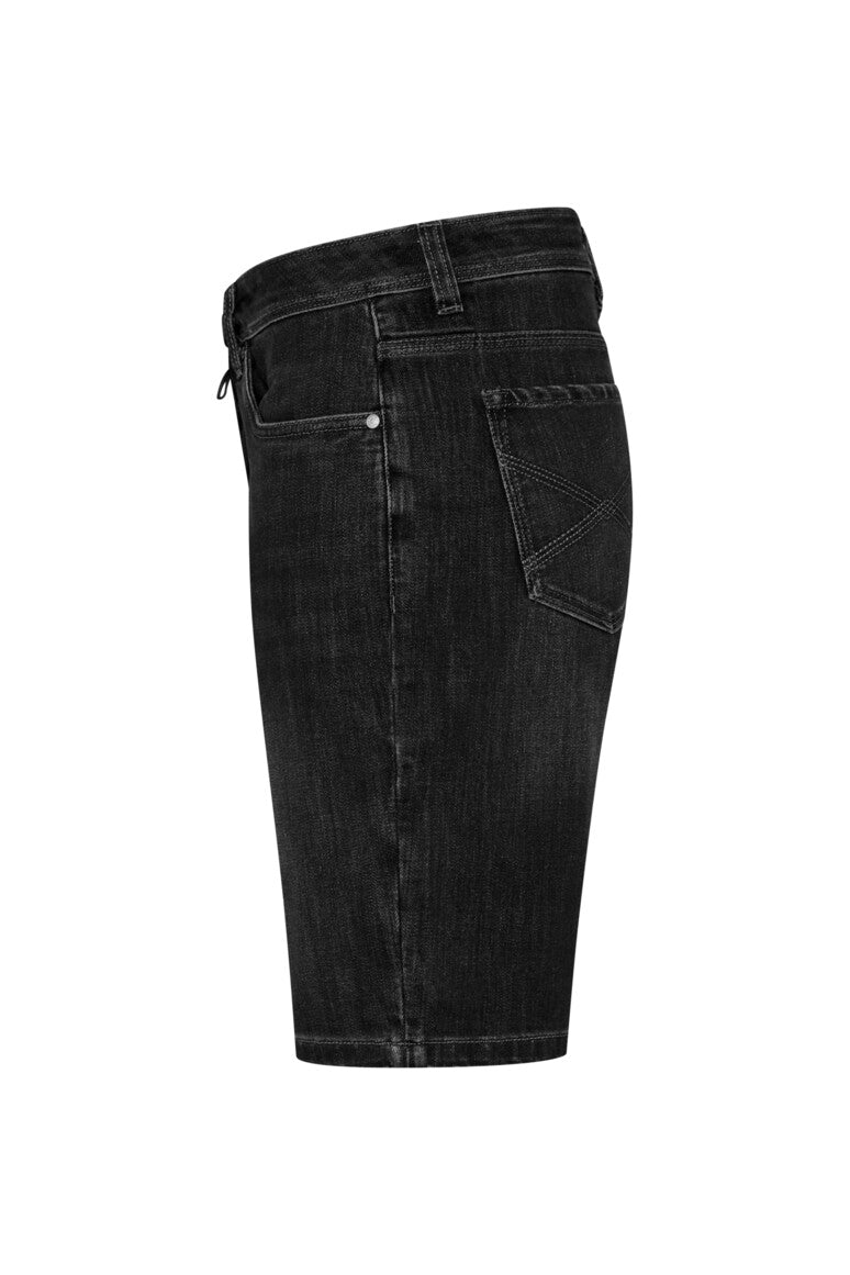 HAKRO 5-Pocket-Jeansshorts X-Stretch ECO - schwarz