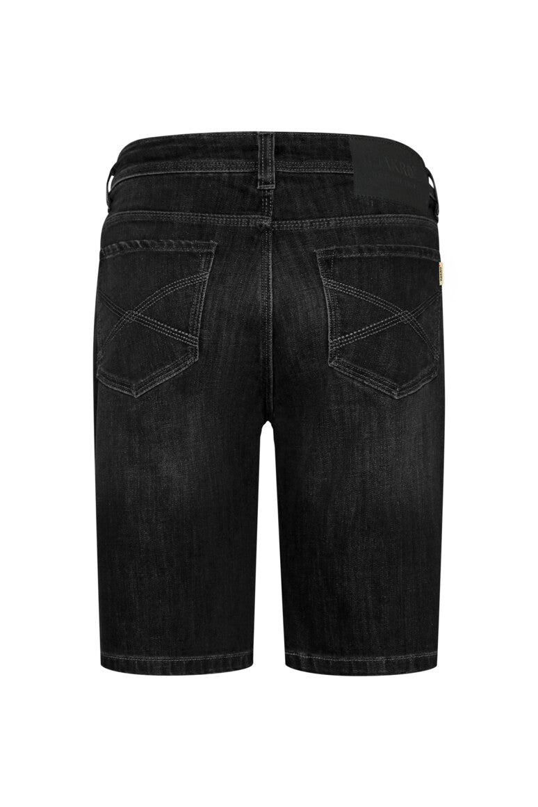 HAKRO 5-Pocket-Jeansshorts X-Stretch ECO - schwarz