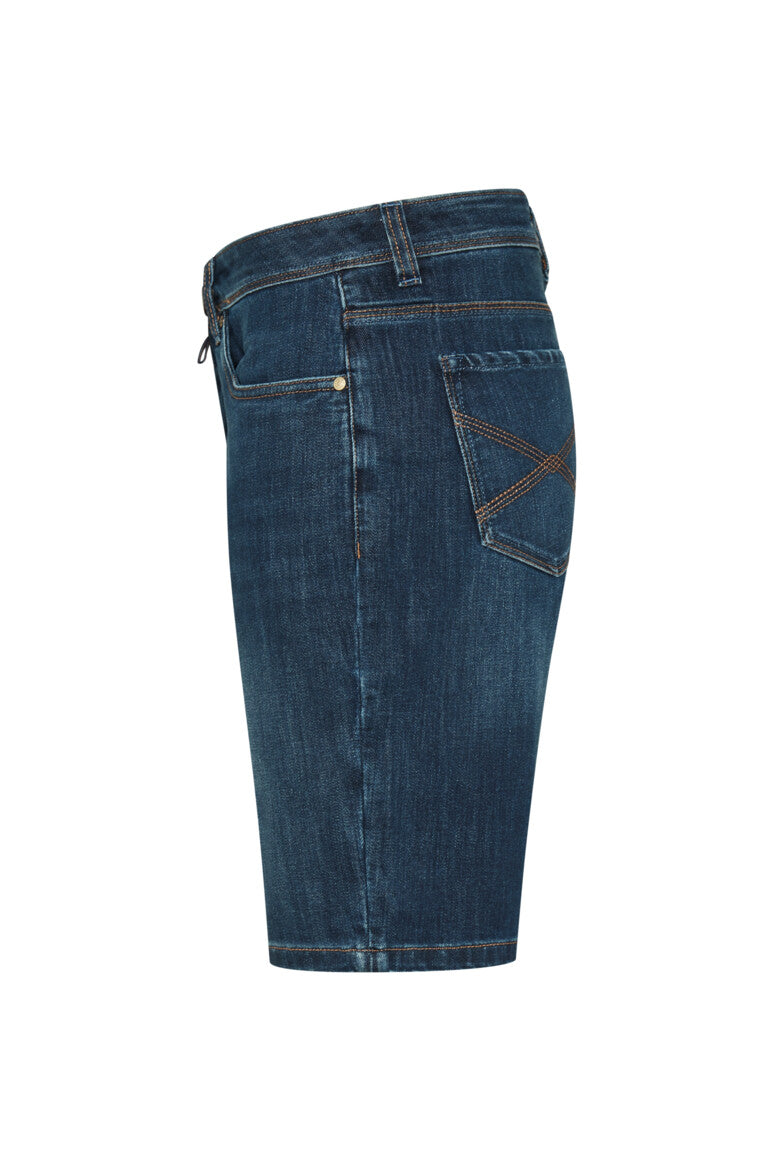 HAKRO 5-Pocket-Jeansshorts X-Stretch ECO - indigo