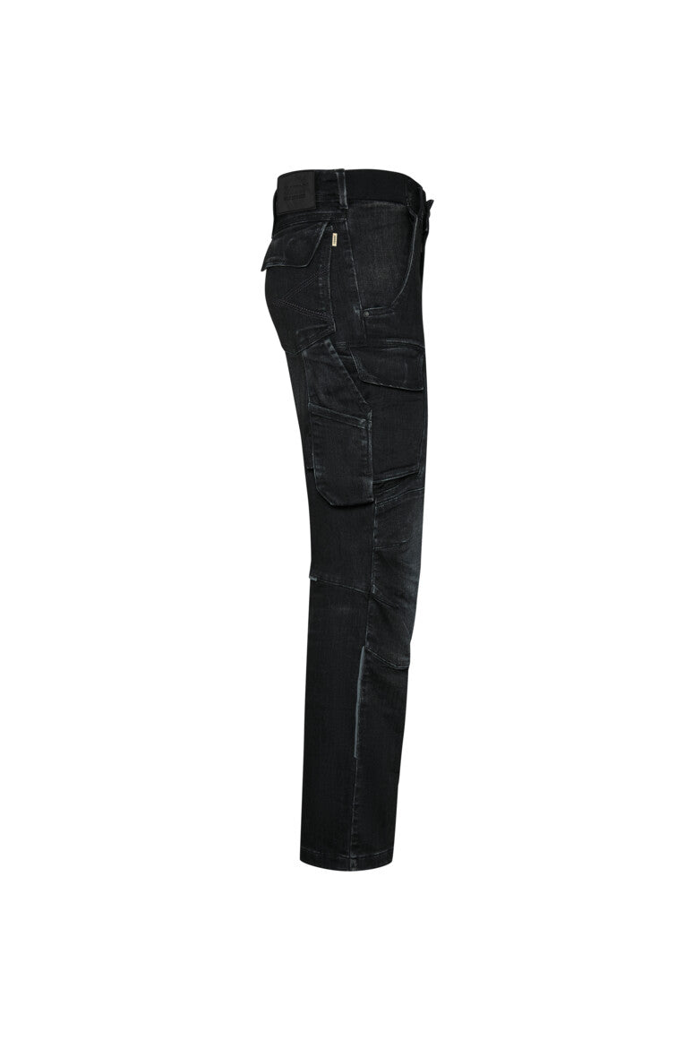 HAKRO Worker-Jeanshose Dyneema® X-Stretch ECO - schwarz
