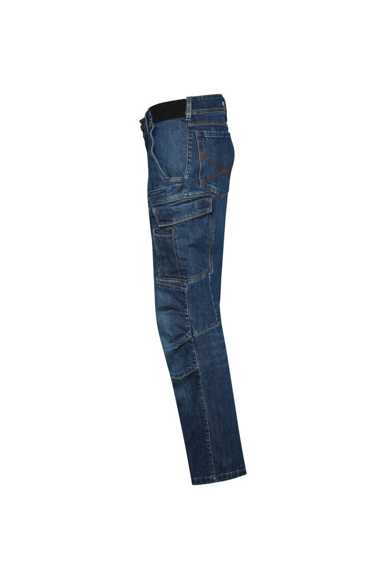 HAKRO Worker-Jeanshose Dyneema® X-Stretch ECO - indigo