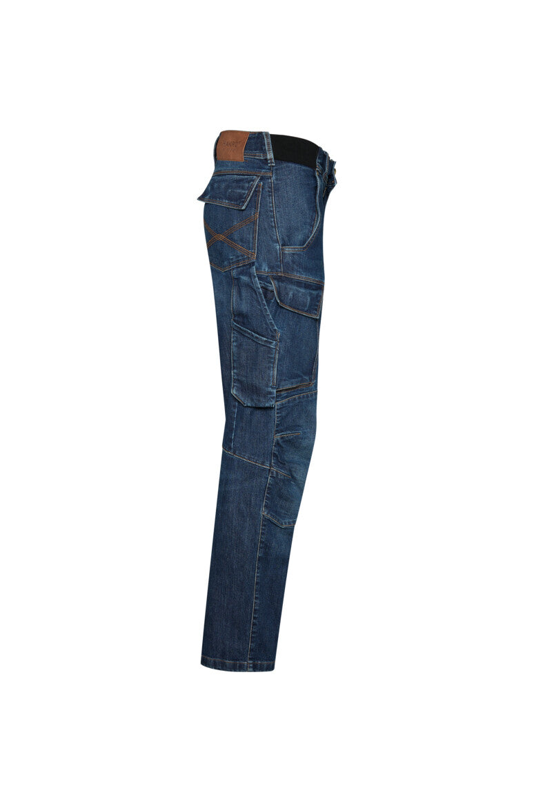 HAKRO Worker-Jeanshose Dyneema® X-Stretch ECO - indigo