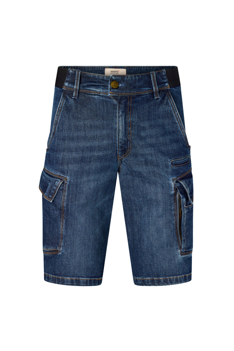 HAKRO Worker-Jeansshorts Dyneema® X-Stretch ECO - indigo