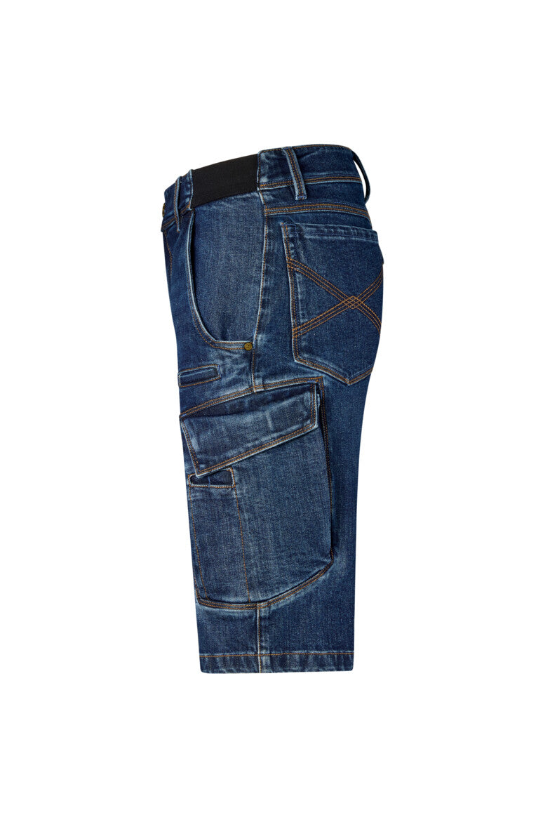 HAKRO Worker-Jeansshorts Dyneema® X-Stretch ECO - indigo