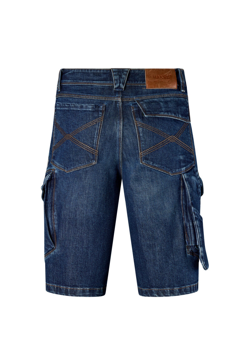 HAKRO Worker-Jeansshorts Dyneema® X-Stretch ECO - indigo