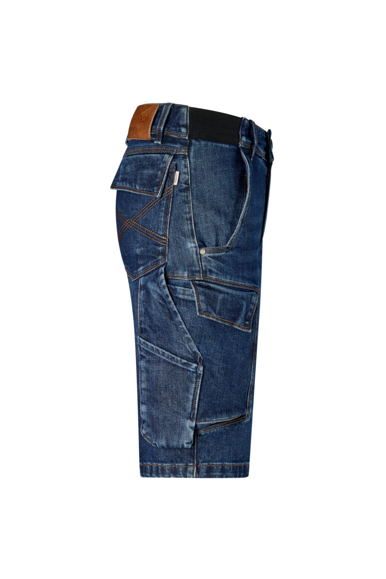 HAKRO Worker-Jeansshorts Dyneema® X-Stretch ECO - indigo