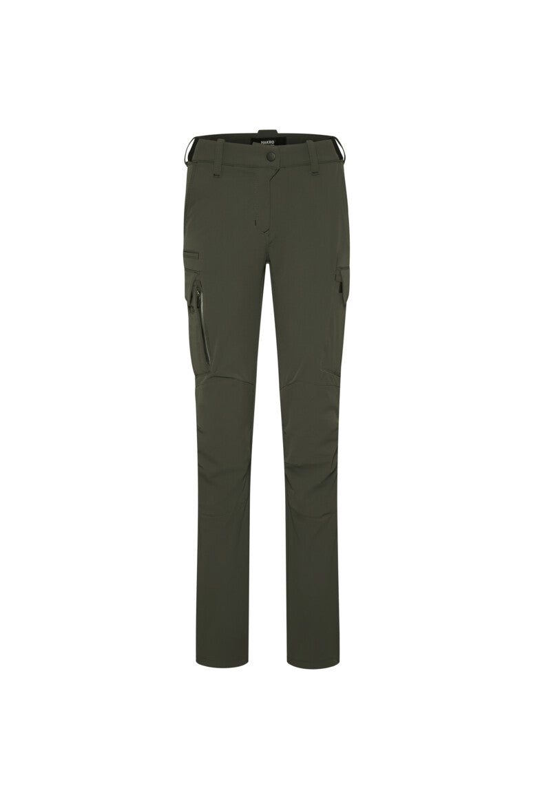HAKRO Damen Cargo-Funktionshose X-Stretch - olive