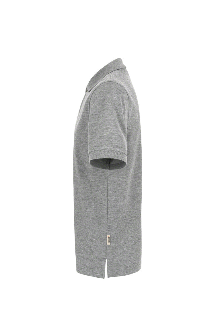 HAKRO Poloshirt Top - grau meliert