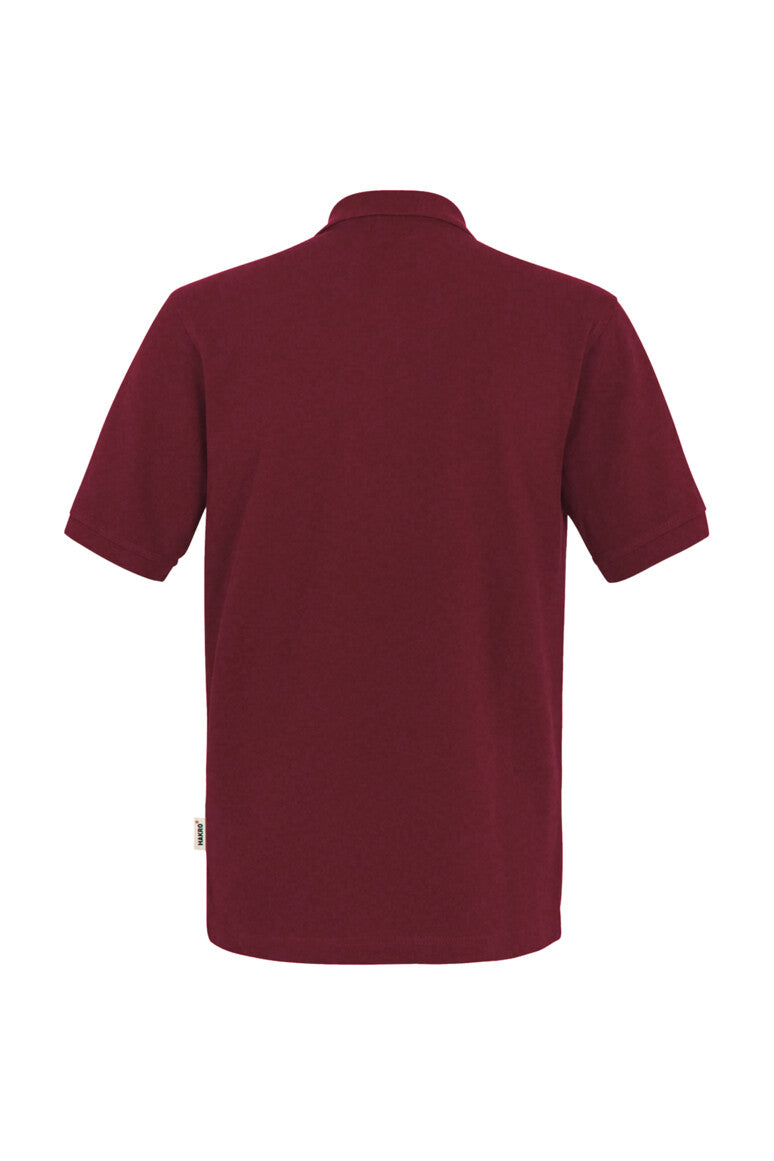 HAKRO Poloshirt Top - weinrot
