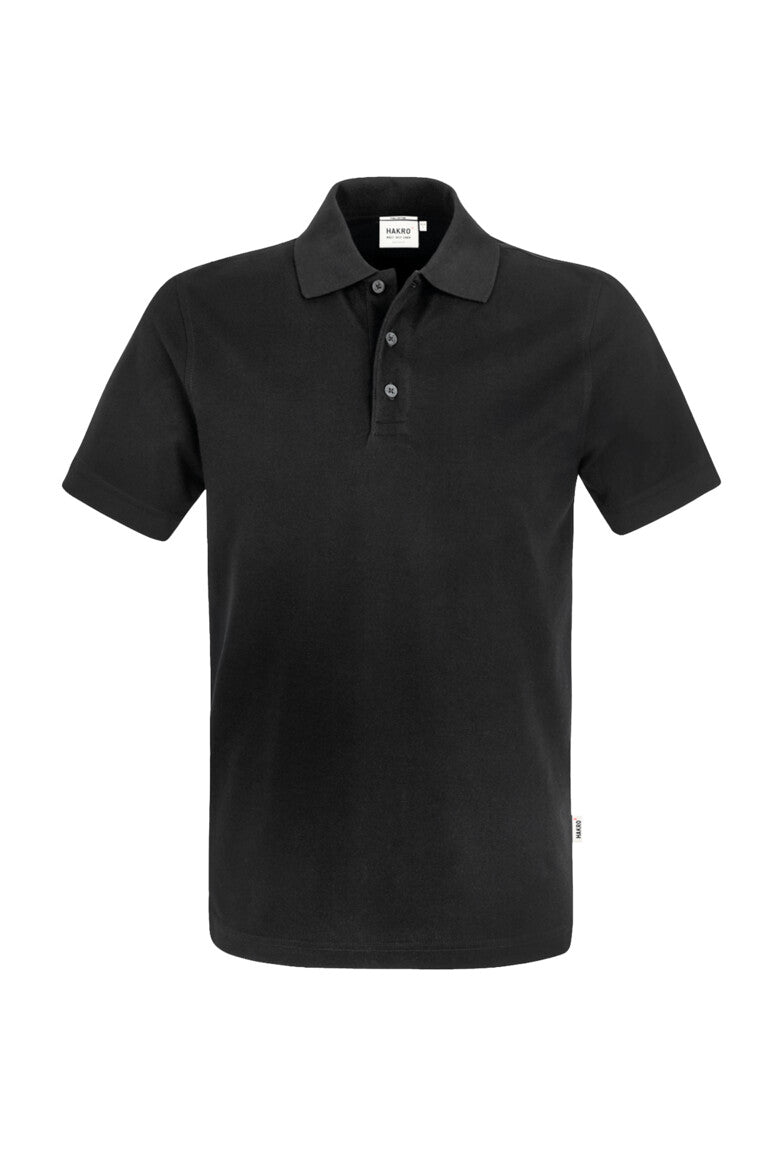 HAKRO Poloshirt Pima-Baumwolle - schwarz
