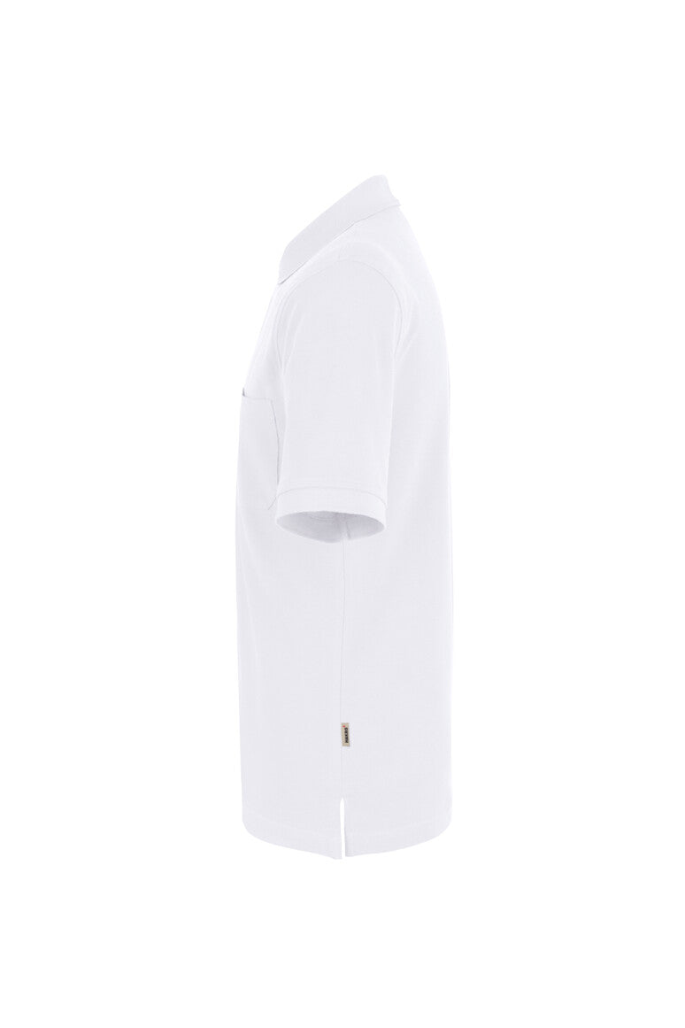 HAKRO Pocket-Poloshirt Top - weiß