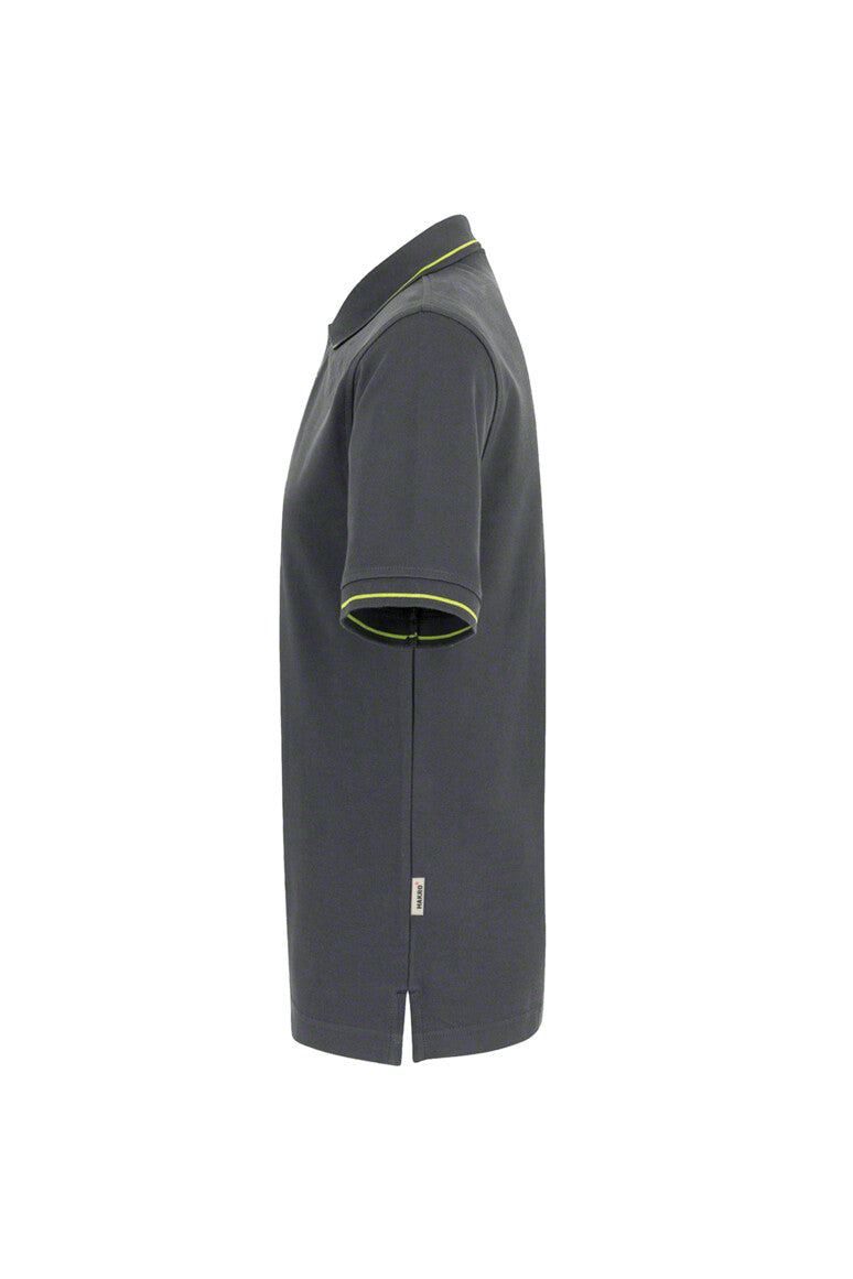 HAKRO Poloshirt Casual - anthrazit/kiwi