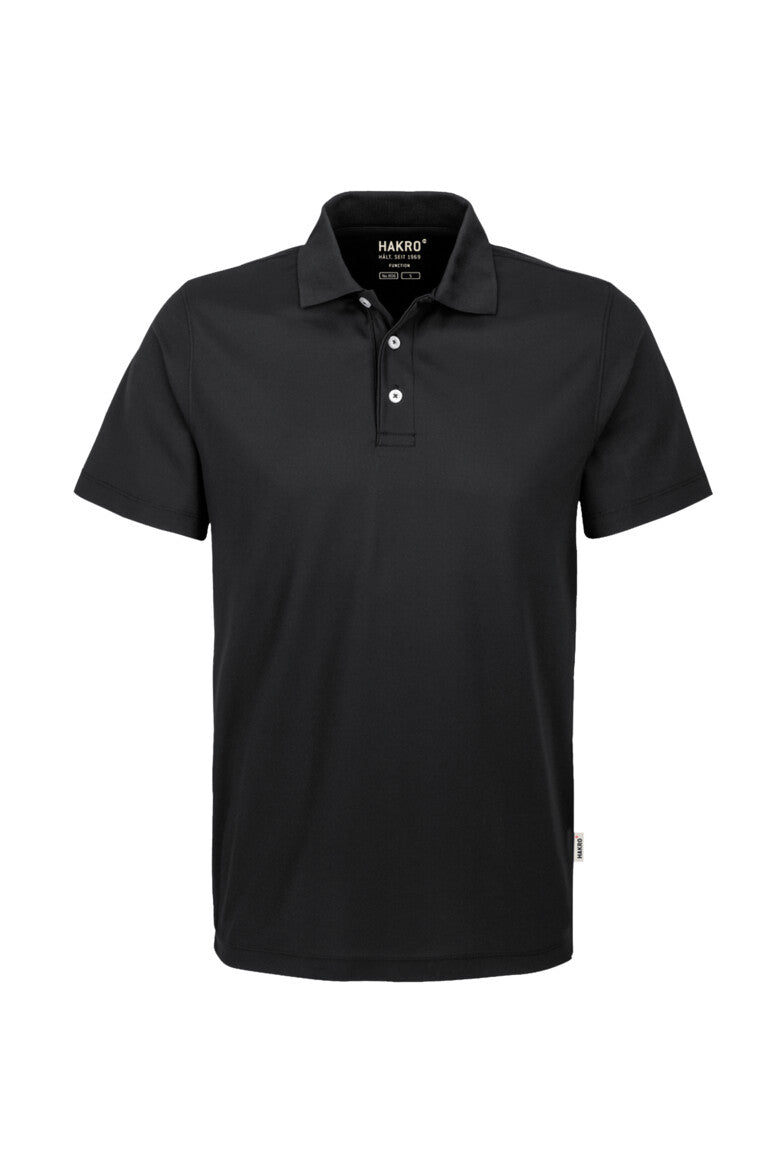 HAKRO Poloshirt COOLMAX® ECO - schwarz