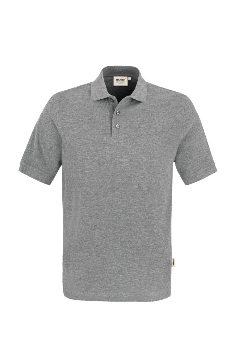 HAKRO Poloshirt Classic - grau meliert