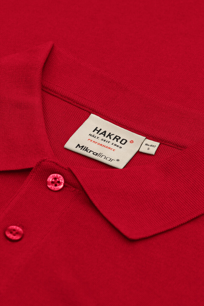HAKRO Pocket-Poloshirt MIKRALINAR® - rot