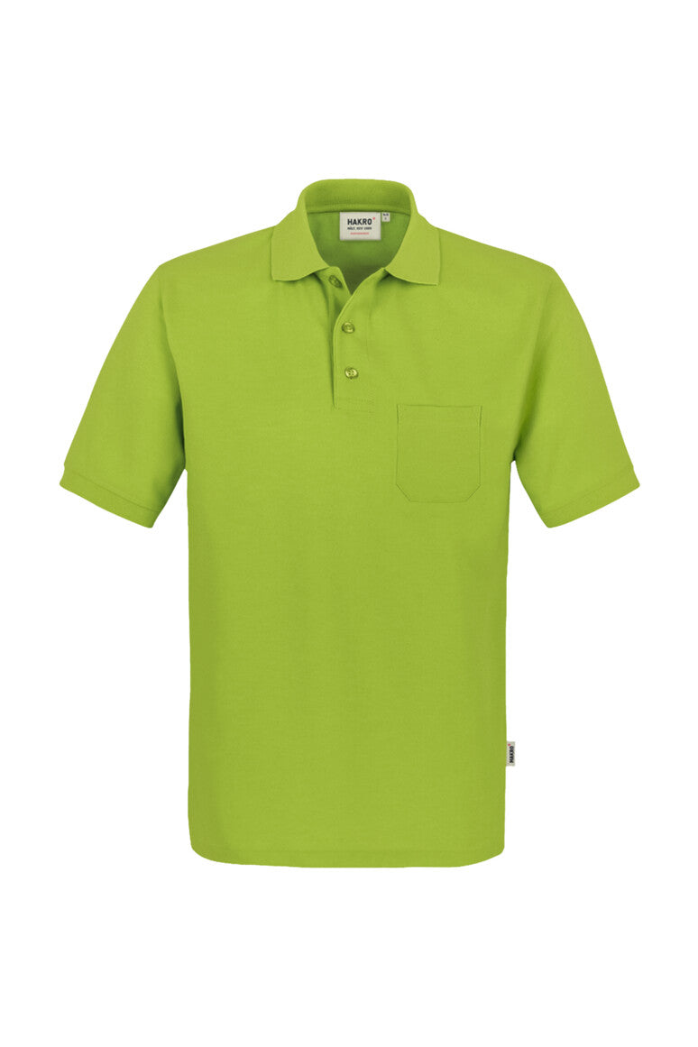 HAKRO Pocket-Poloshirt MIKRALINAR® - kiwi