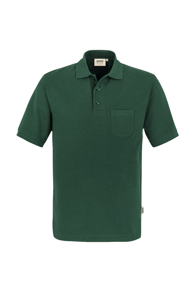HAKRO Pocket-Poloshirt MIKRALINAR® - tanne