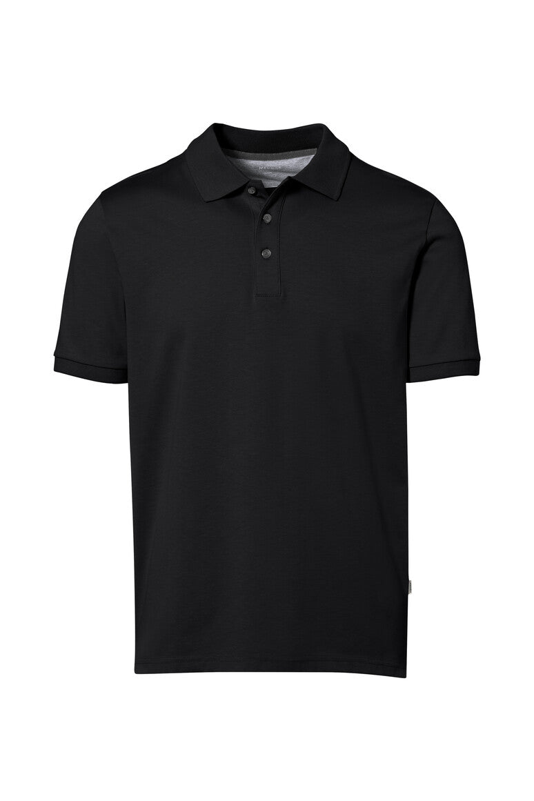 HAKRO COTTON TEC® Poloshirt - schwarz