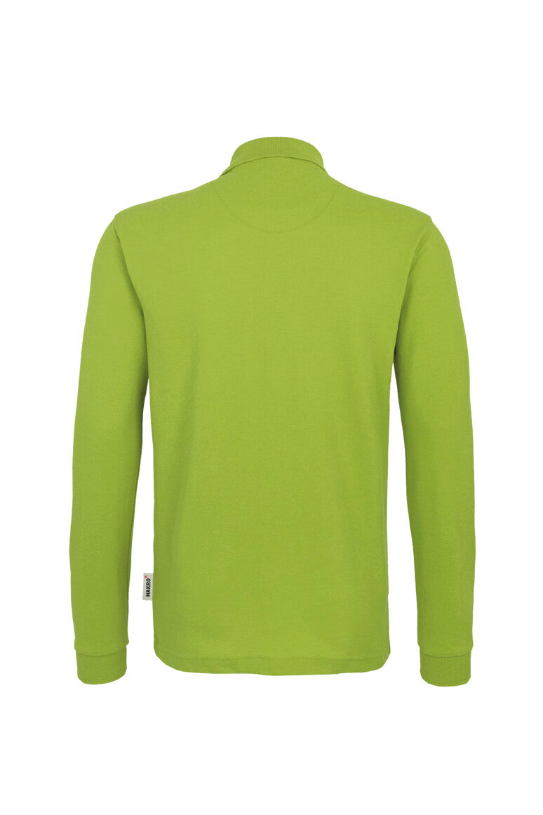 HAKRO Longsleeve-Poloshirt MIKRALINAR® - kiwi