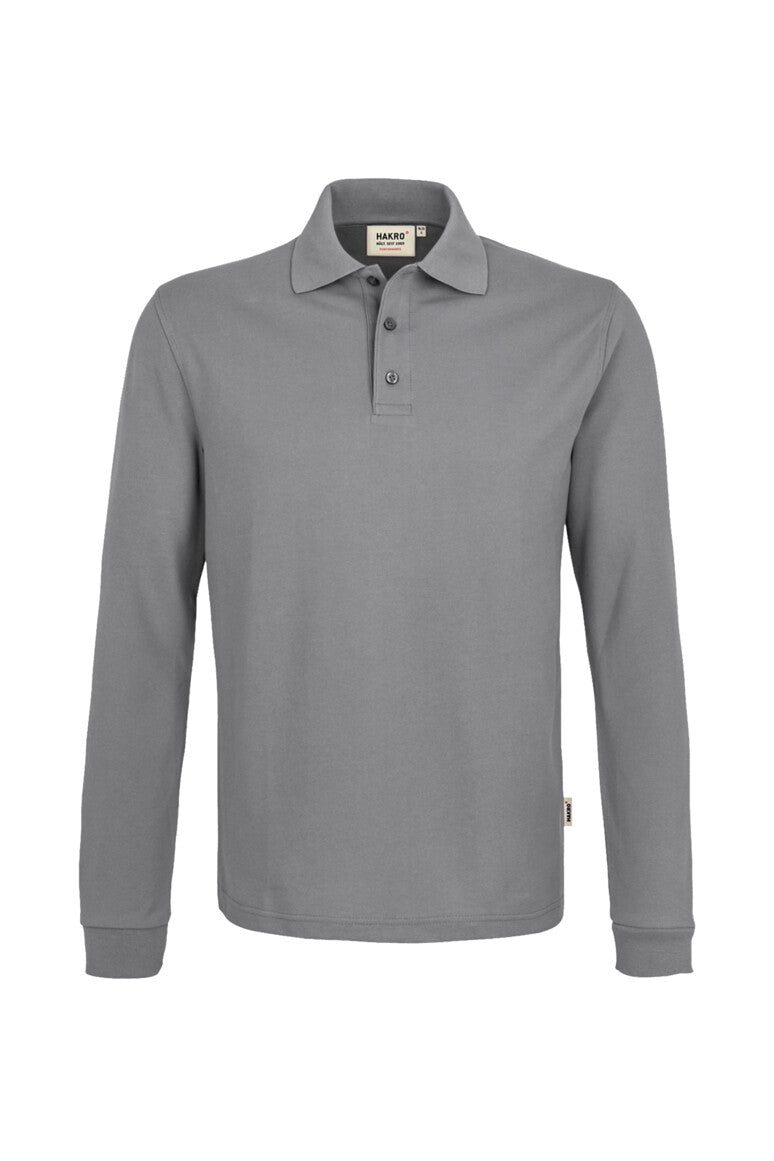 HAKRO Longsleeve-Poloshirt MIKRALINAR® - titan