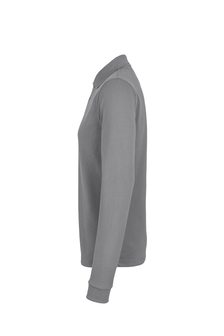HAKRO Longsleeve-Poloshirt MIKRALINAR® - titan