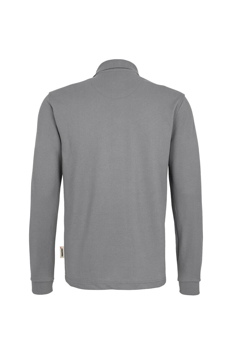 HAKRO Longsleeve-Poloshirt MIKRALINAR® - titan