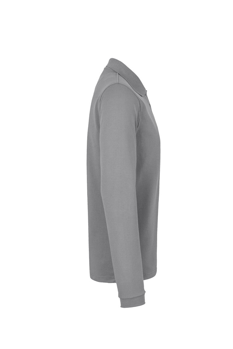 HAKRO Longsleeve-Poloshirt MIKRALINAR® - titan
