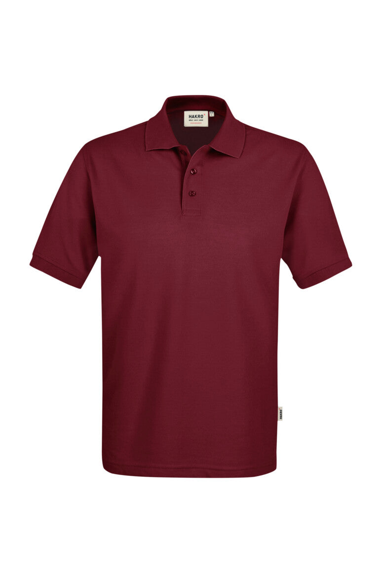 HAKRO Poloshirt MIKRALINAR® - weinrot