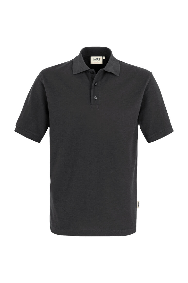HAKRO Poloshirt MIKRALINAR® - karbongrau