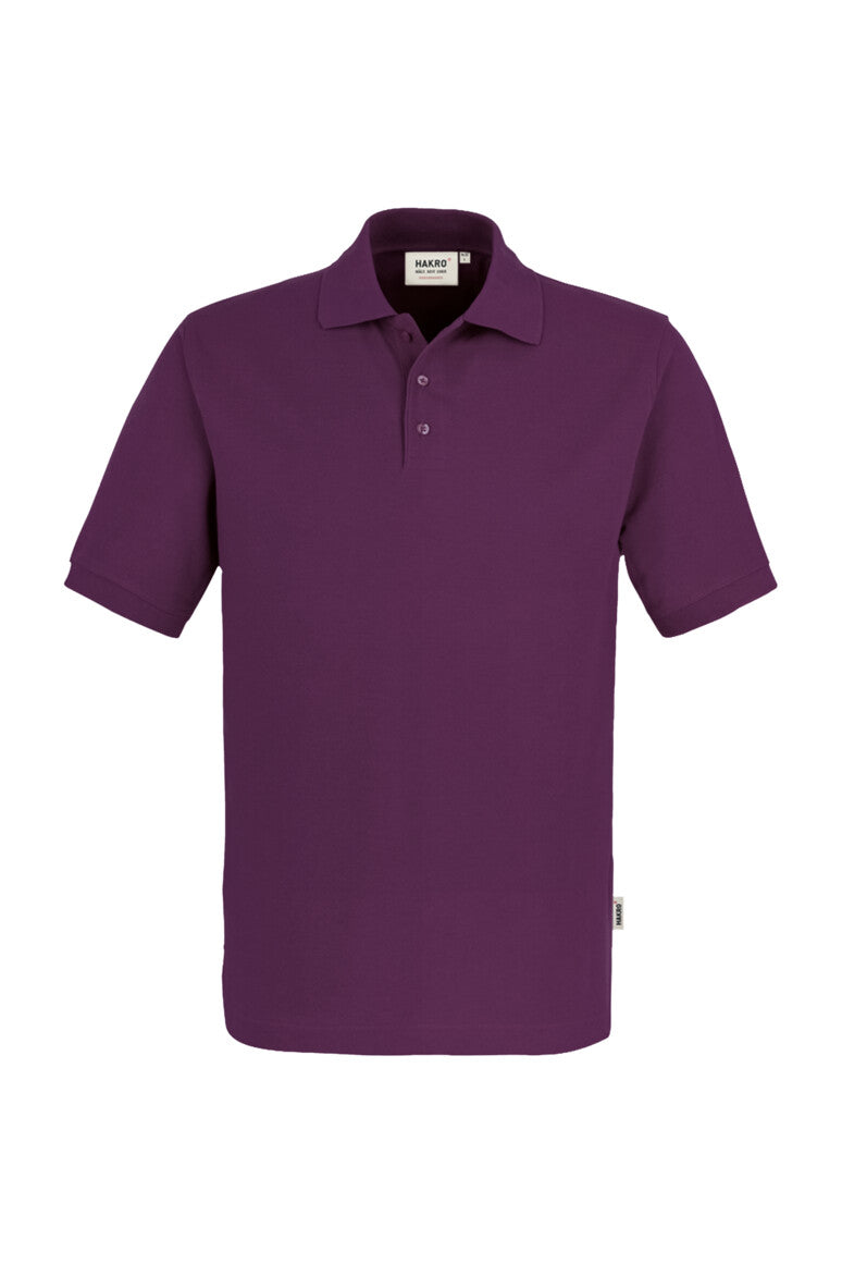 HAKRO Poloshirt MIKRALINAR® - aubergine