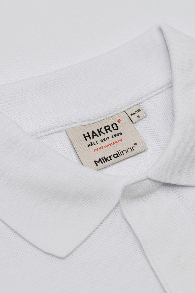 HAKRO Poloshirt MIKRALINAR® HACCP - weiß