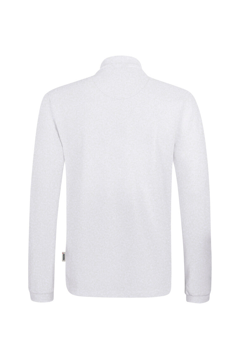 HAKRO Longsleeve-Poloshirt MIKRALINAR® HACCP - weiß