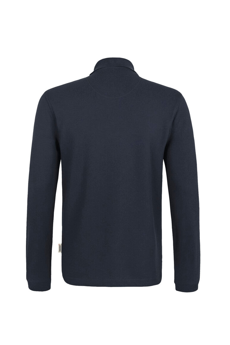 HAKRO Longsleeve-Poloshirt MIKRALINAR® HACCP - tinte